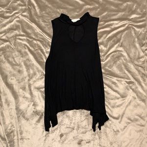Flowy Black Tank Top